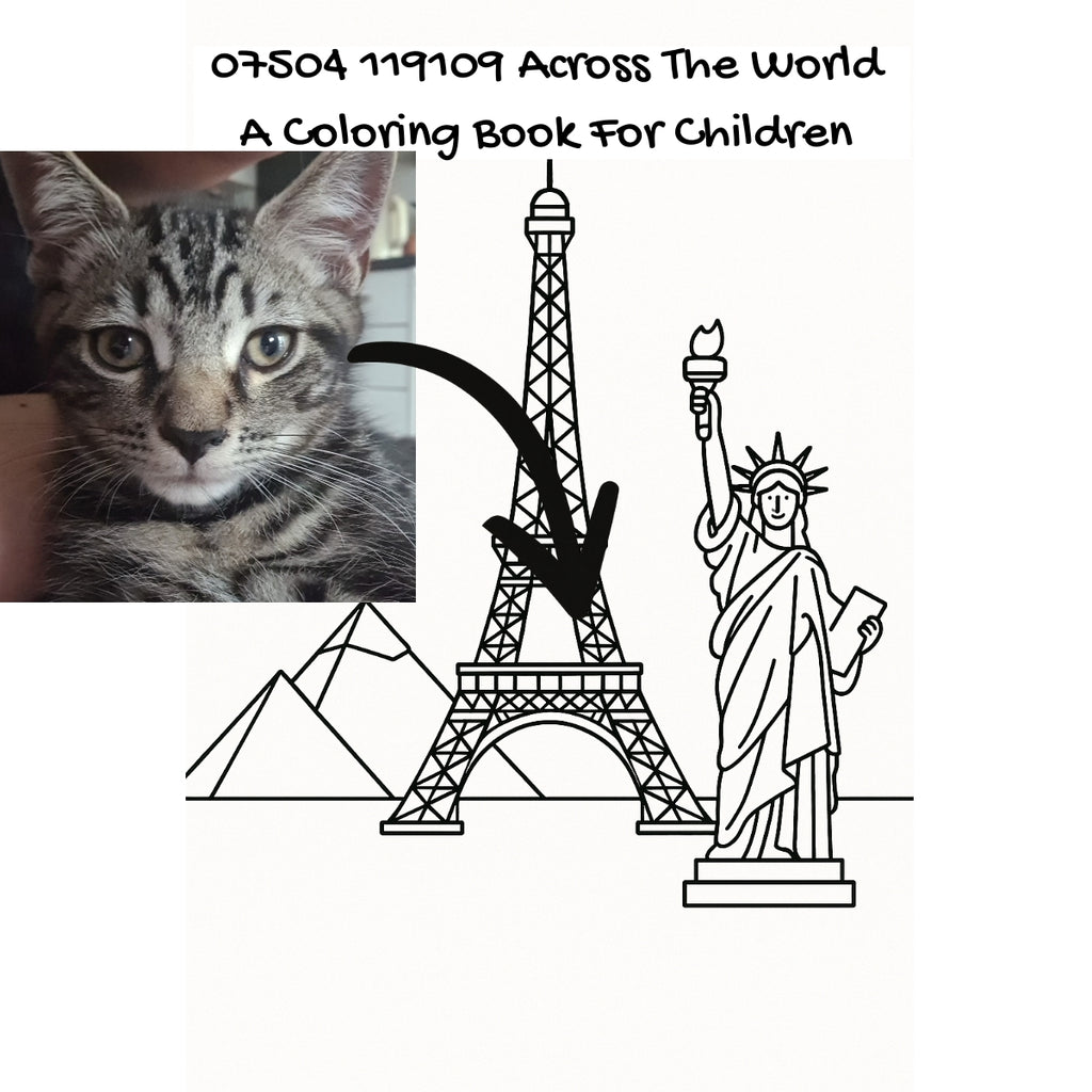 07504 119109 Across The World: A Coloring Book For Children