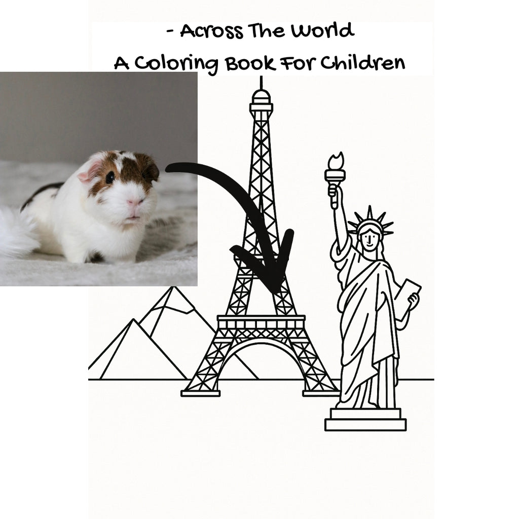 - Across The World: A Coloring Book For Children