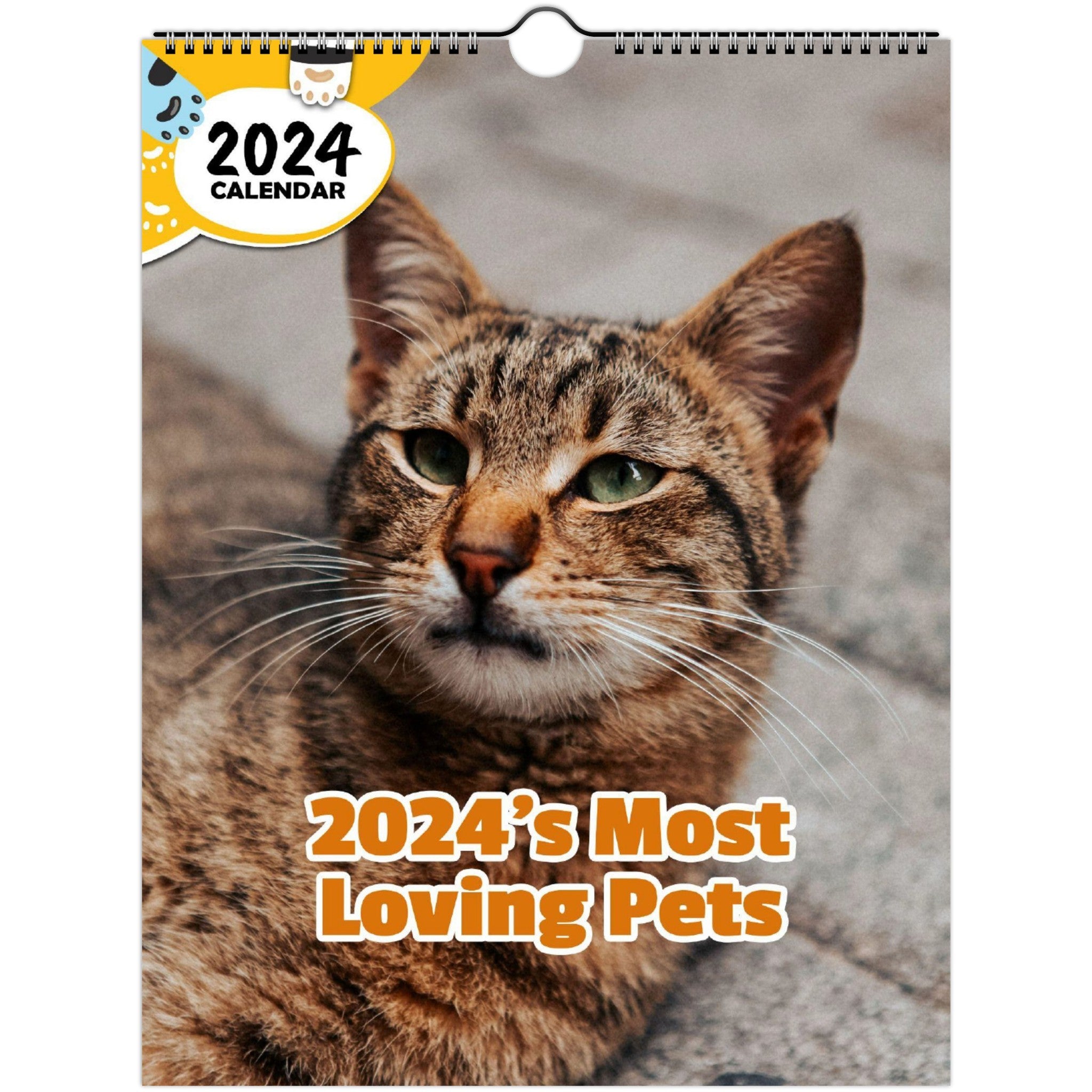 2024's Most Loving Pets: 2024 Wall Calendar (Published)