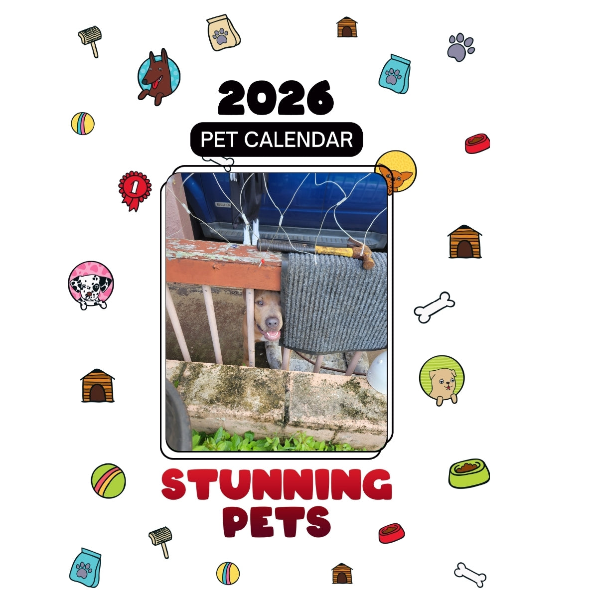 (Bull)Dozer Headlines Stunning Pets: A 2026 Pet Calendar