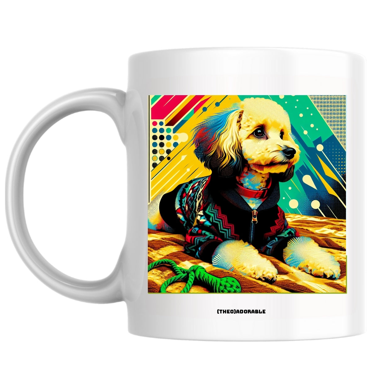 (Theo)adorable the Magnificent: Pop Art Coffee Mug