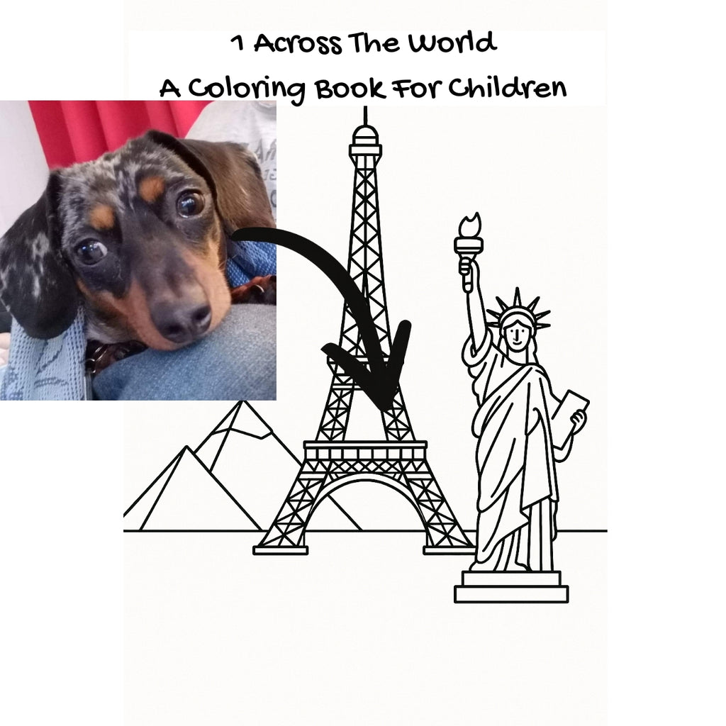 1 Across The World: A Coloring Book For Children