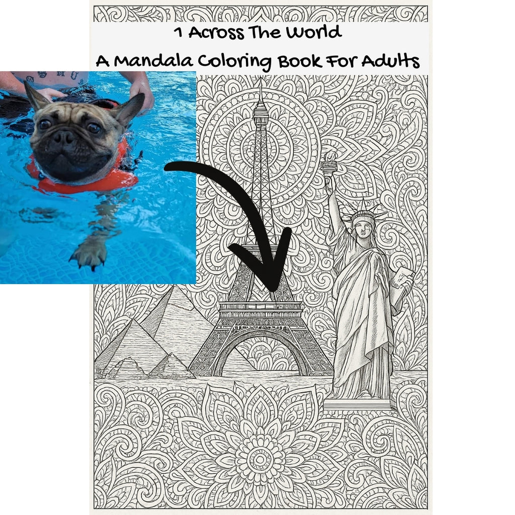 1 Across The World: A Mandala Coloring Book For Adults