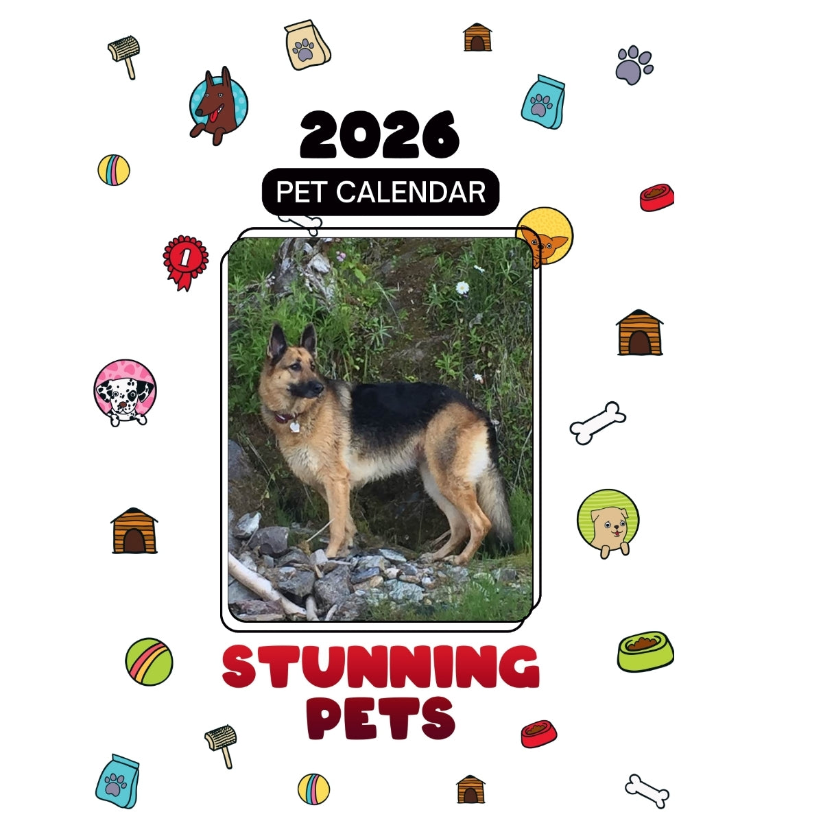 1 Headlines Stunning Pets: A 2026 Pet Calendar