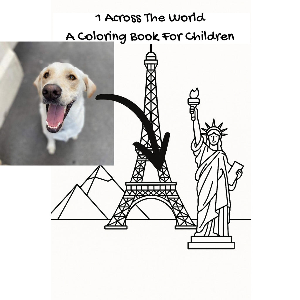 1 Across The World: A Coloring Book For Children