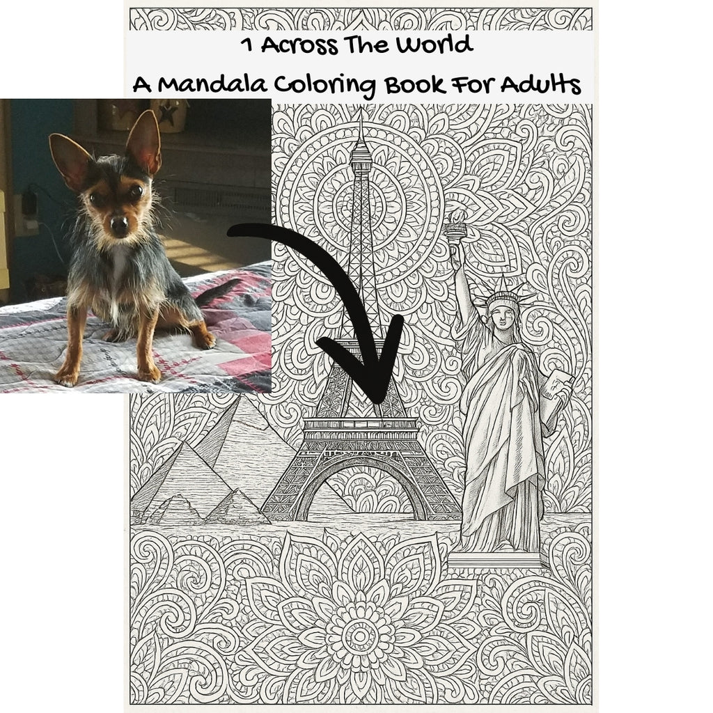 1 Across The World: A Mandala Coloring Book For Adults