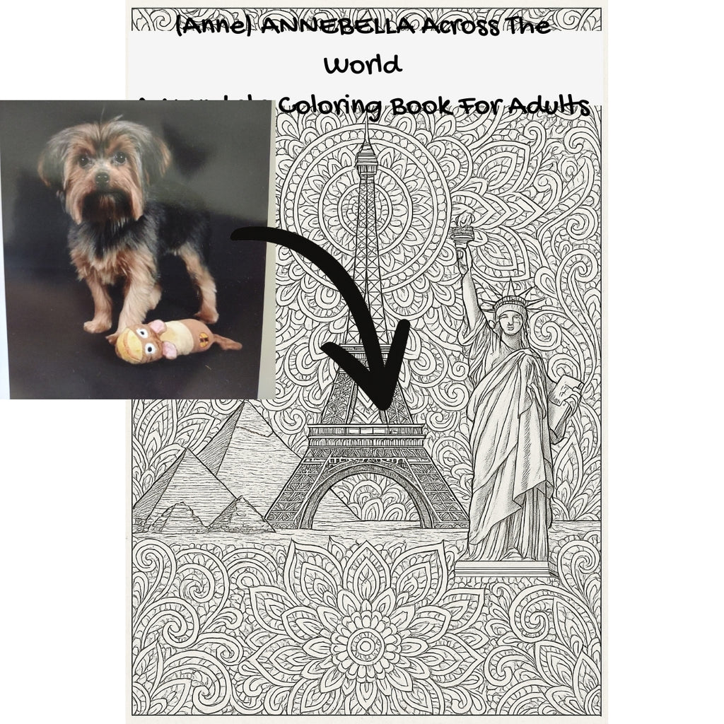 (Anne) ANNEBELLA Across The World: A Mandala Coloring Book For Adults