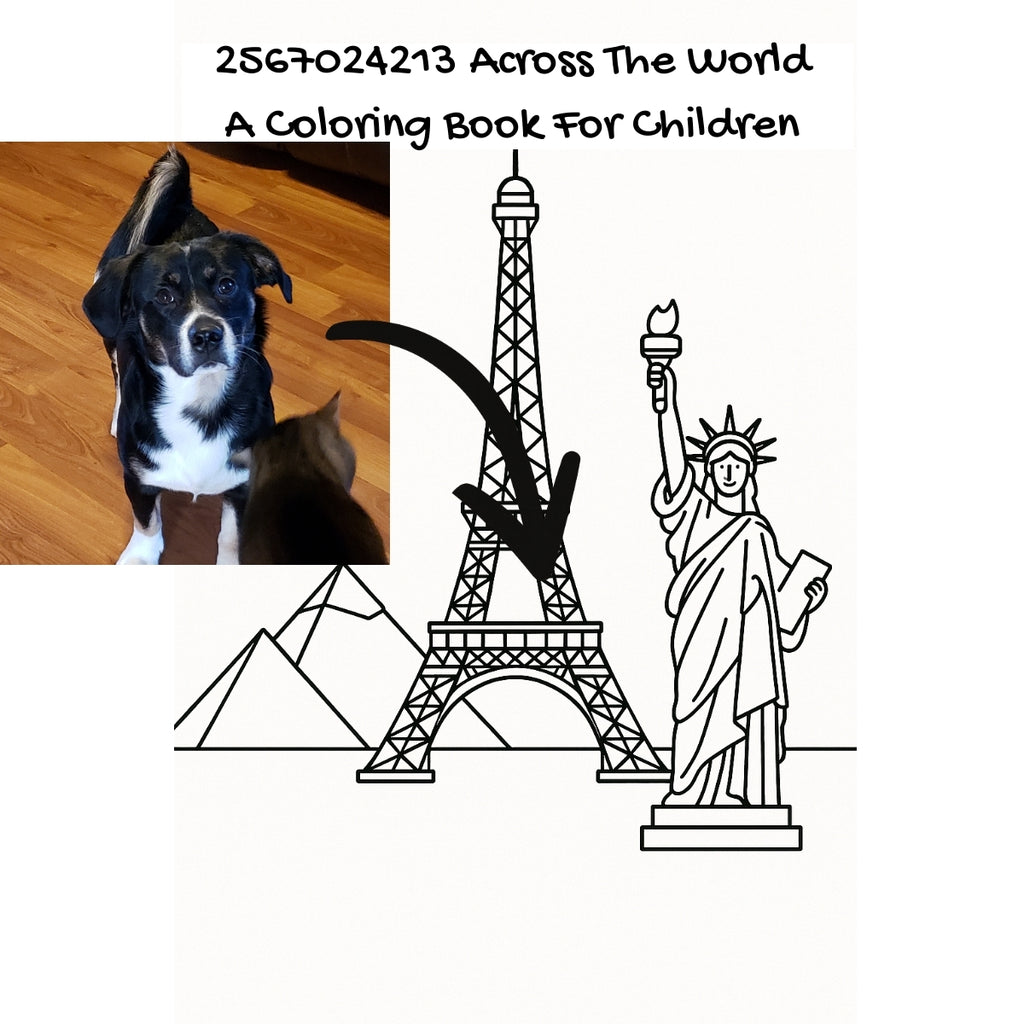 2567024213 Across The World: A Coloring Book For Children