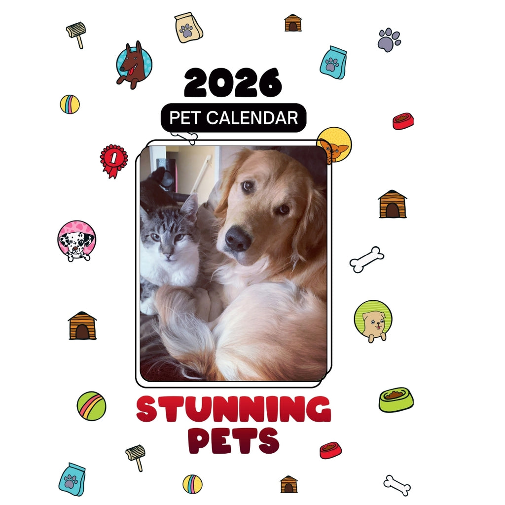 2 Headlines Stunning Pets: A 2026 Pet Calendar
