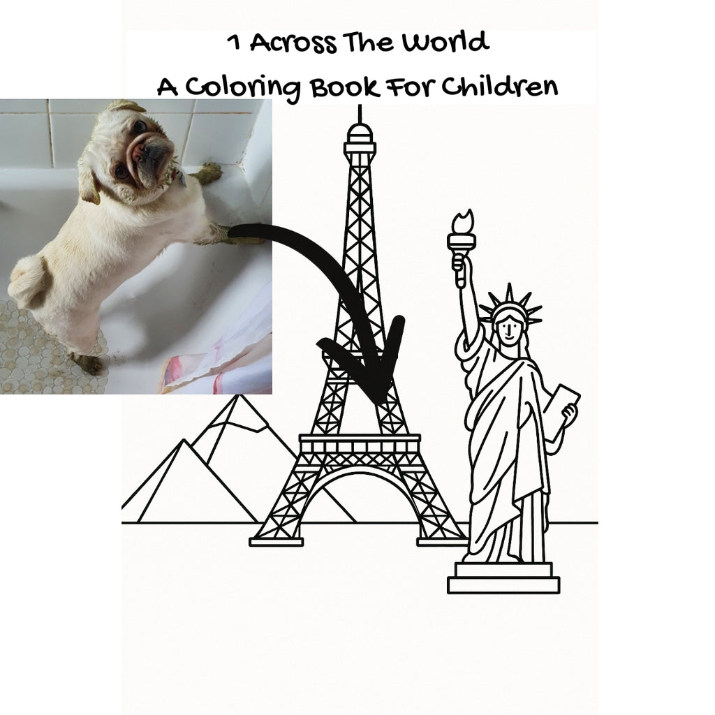 1 Across The World: A Coloring Book For Children