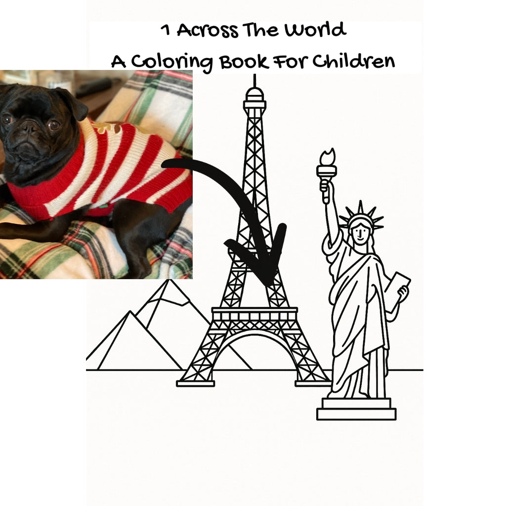 1 Across The World: A Coloring Book For Children