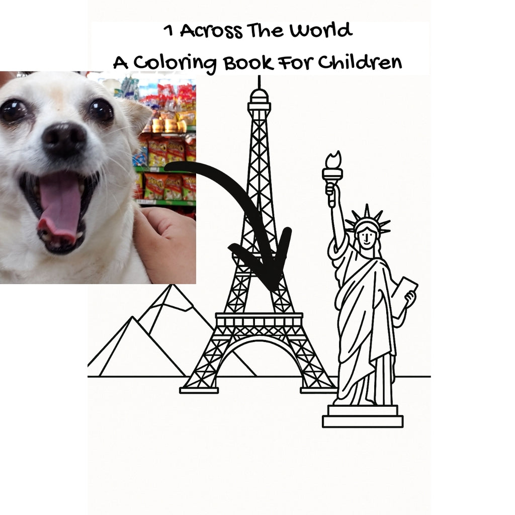 1 Across The World: A Coloring Book For Children