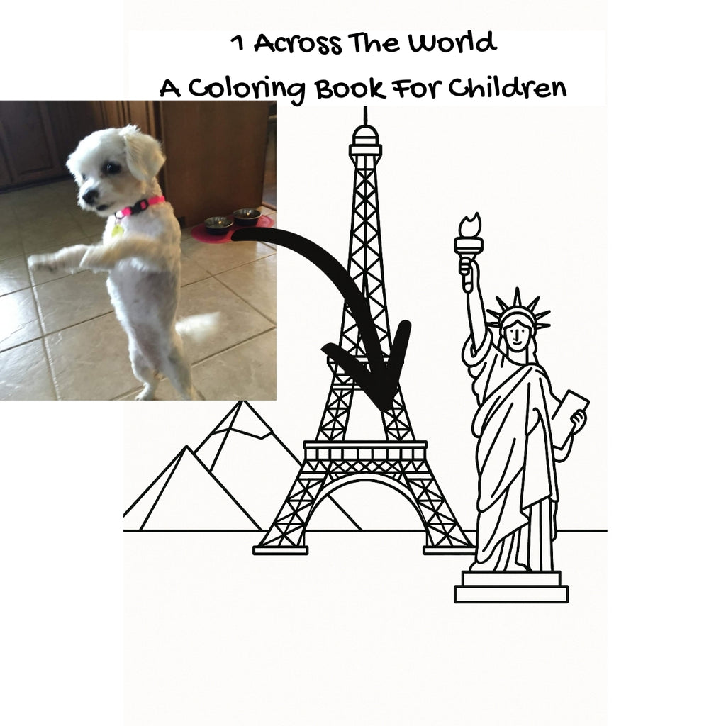 1 Across The World: A Coloring Book For Children