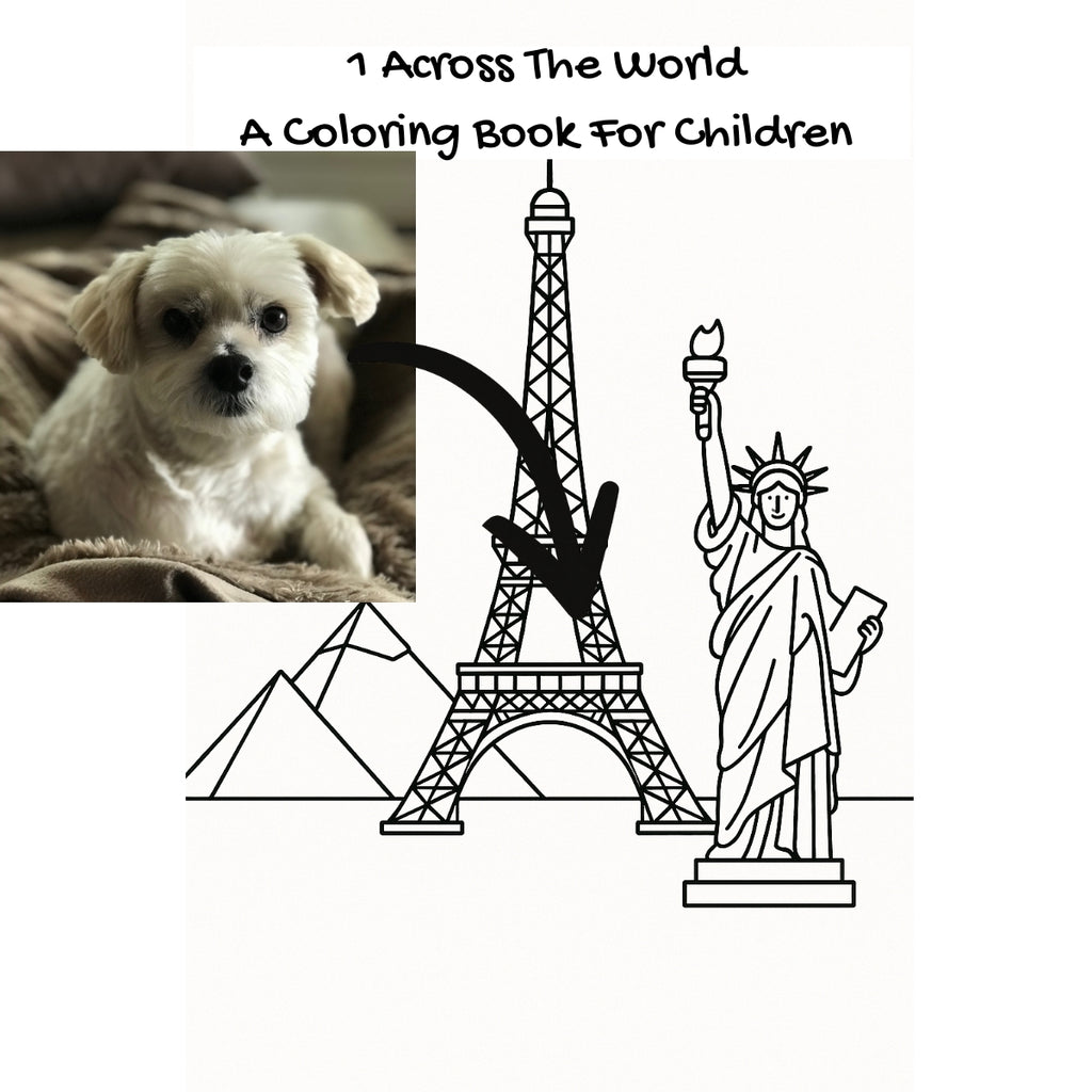 1 Across The World: A Coloring Book For Children