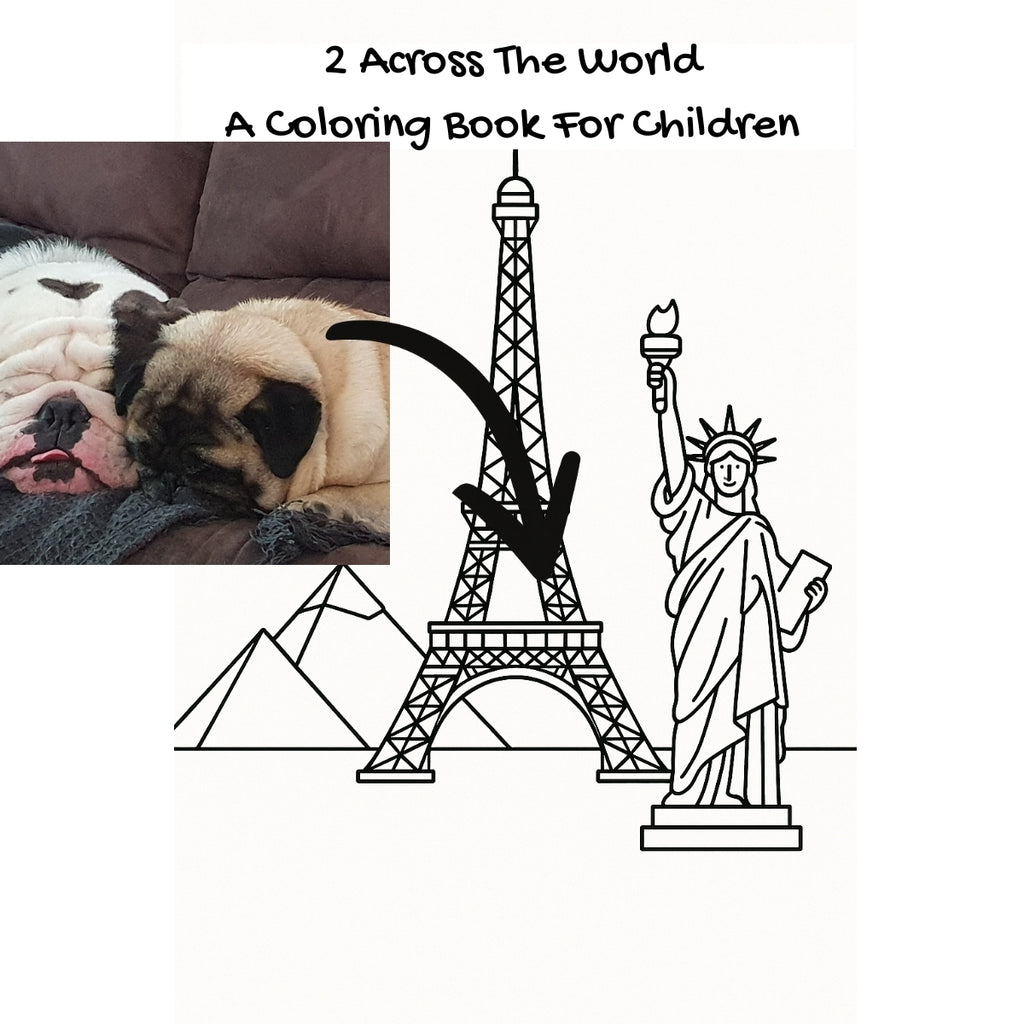 2 Across The World: A Coloring Book For Children