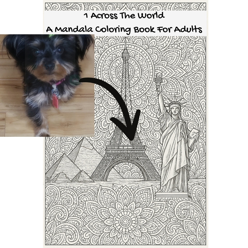 1 Across The World: A Mandala Coloring Book For Adults
