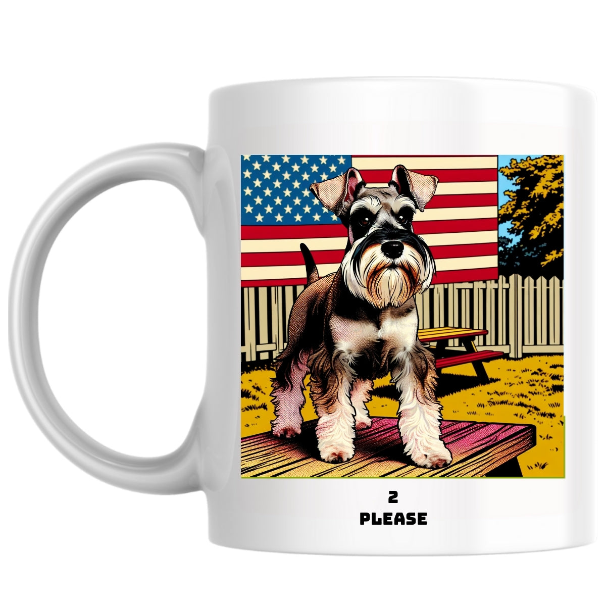 2 please the Magnificent: Pop Art Coffee Mug