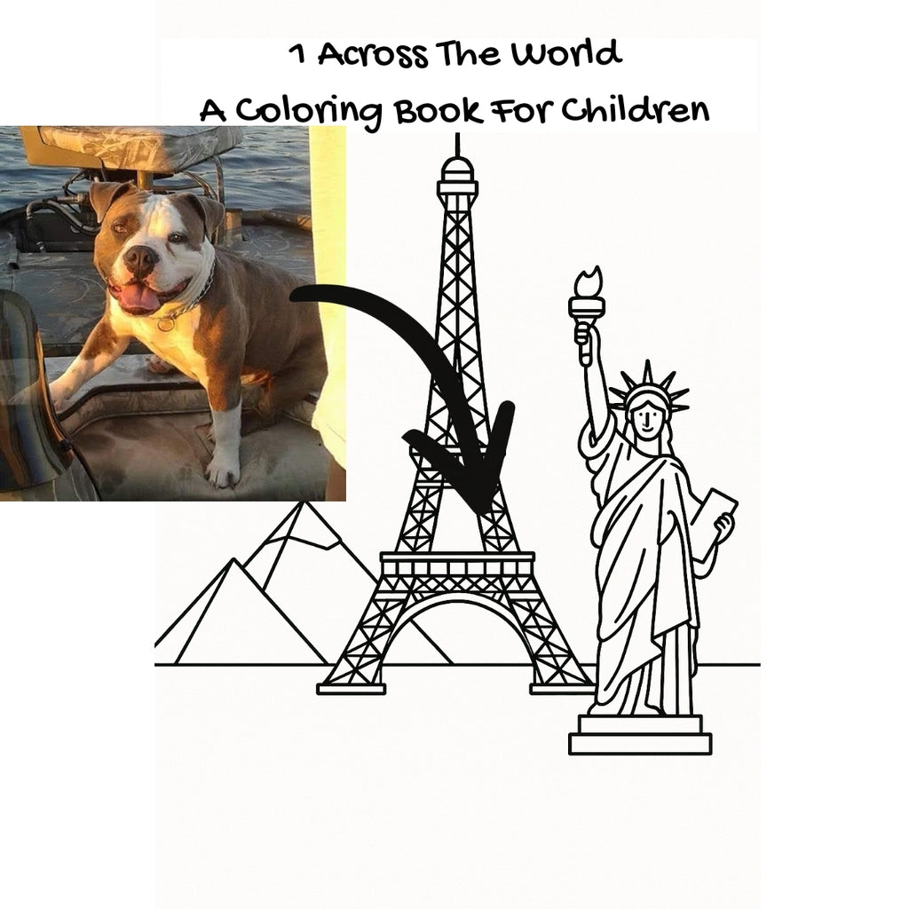 1 Across The World: A Coloring Book For Children