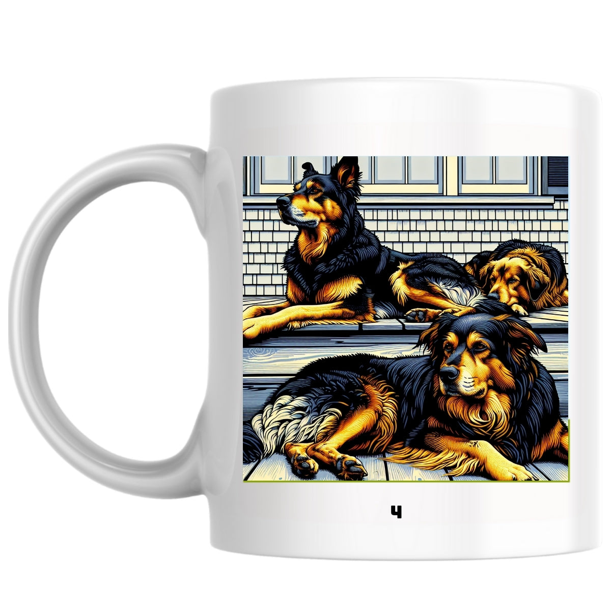 4 the Magnificent: Pop Art Coffee Mug