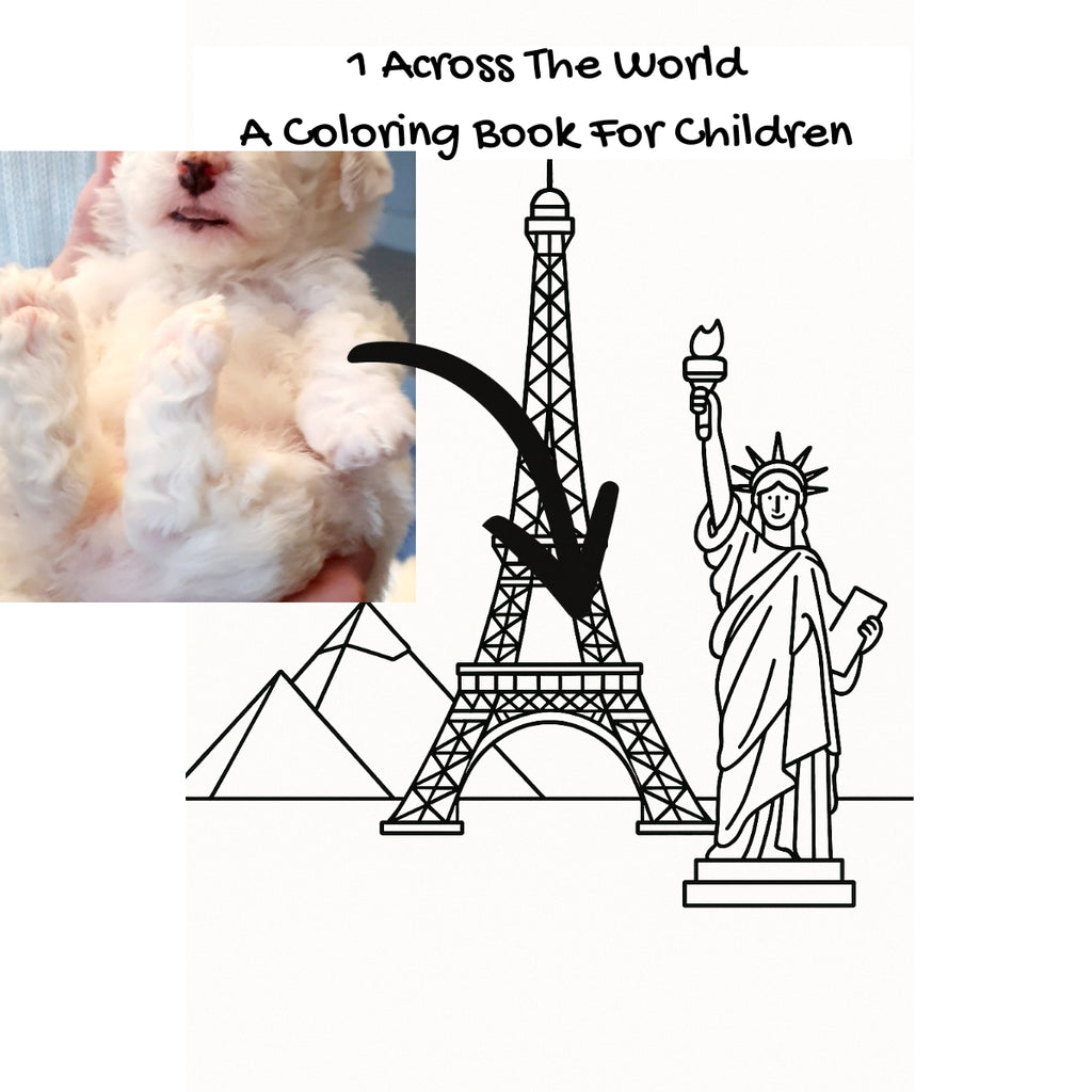 1 Across The World: A Coloring Book For Children