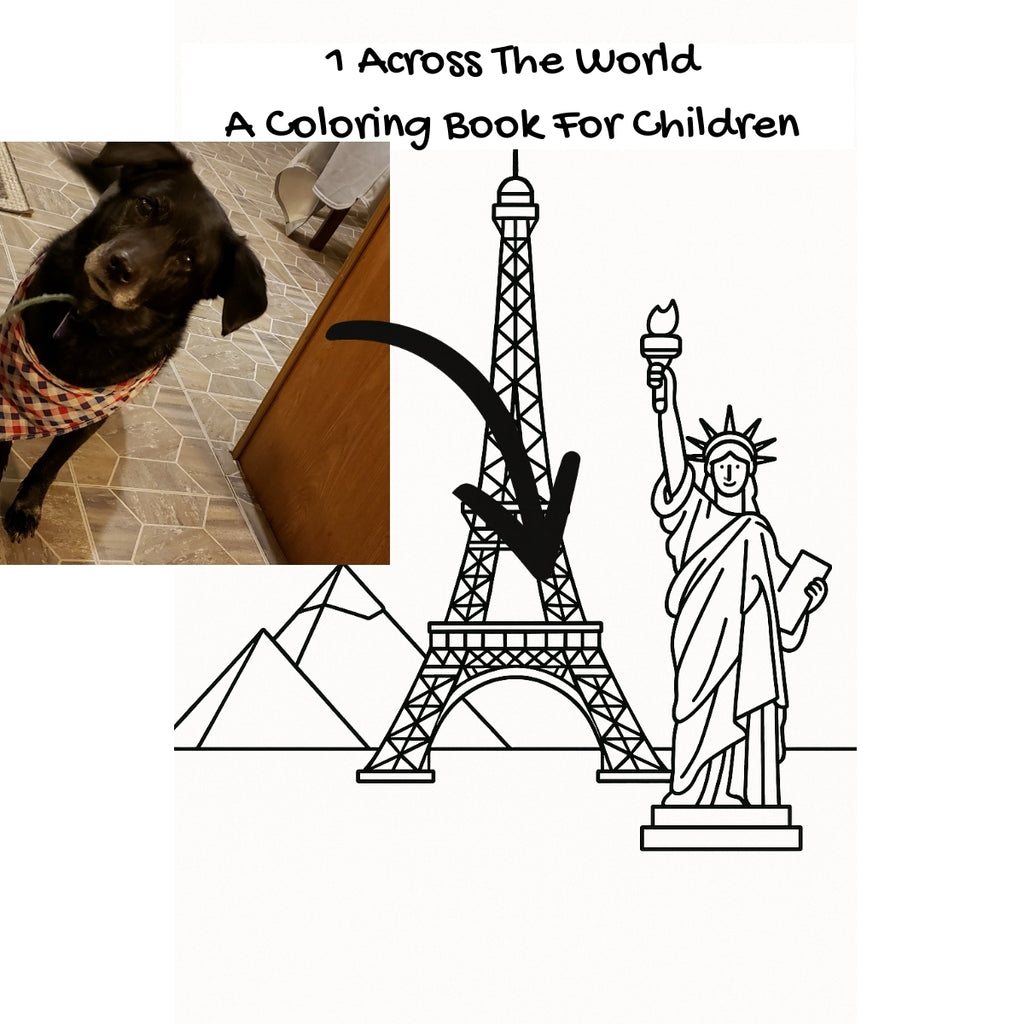 1 Across The World: A Coloring Book For Children