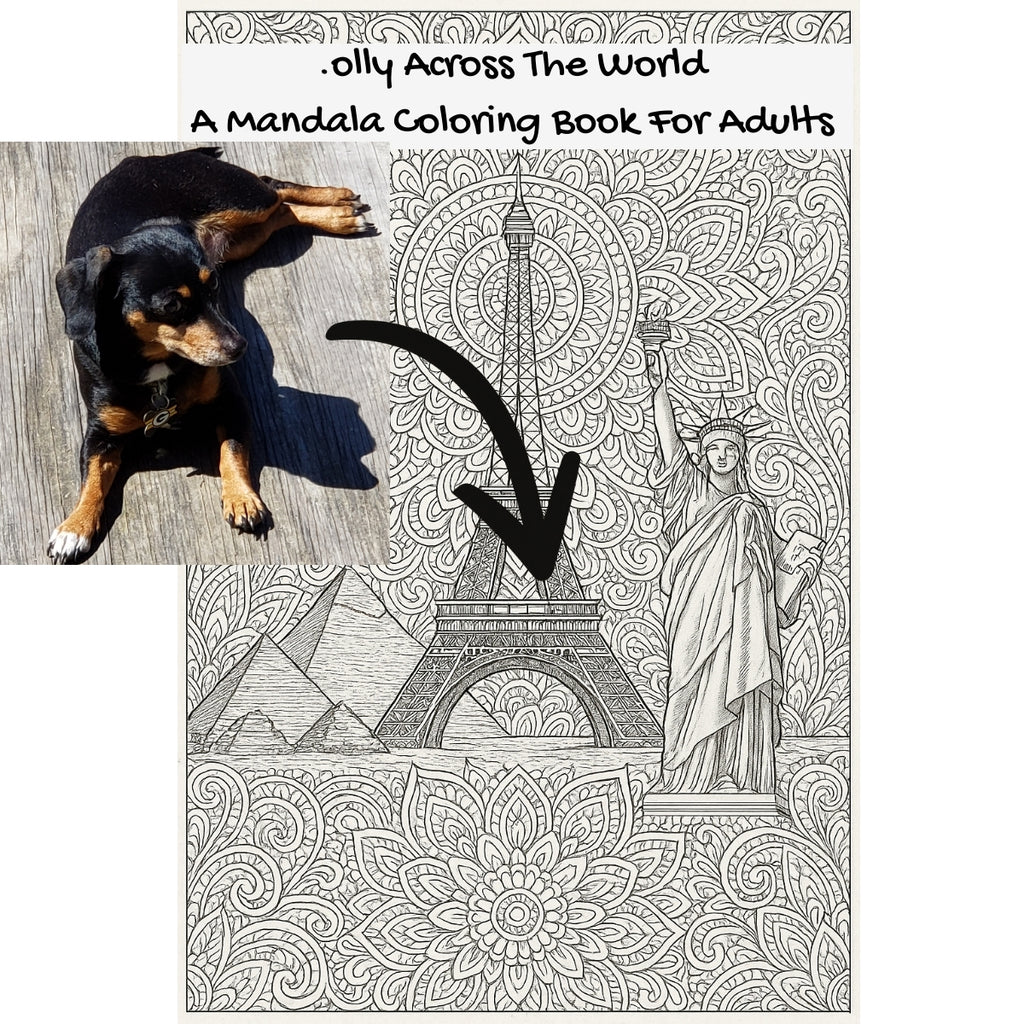 .olly Across The World: A Mandala Coloring Book For Adults