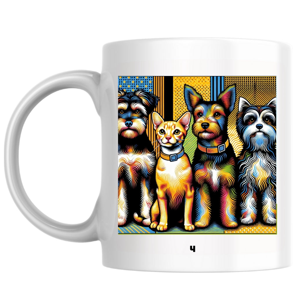 4 the Magnificent: Pop Art Coffee Mug