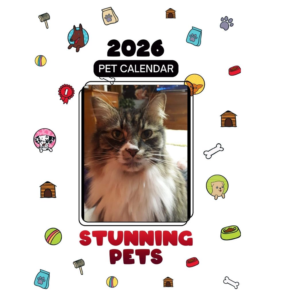 2 Headlines Stunning Pets: A 2026 Pet Calendar