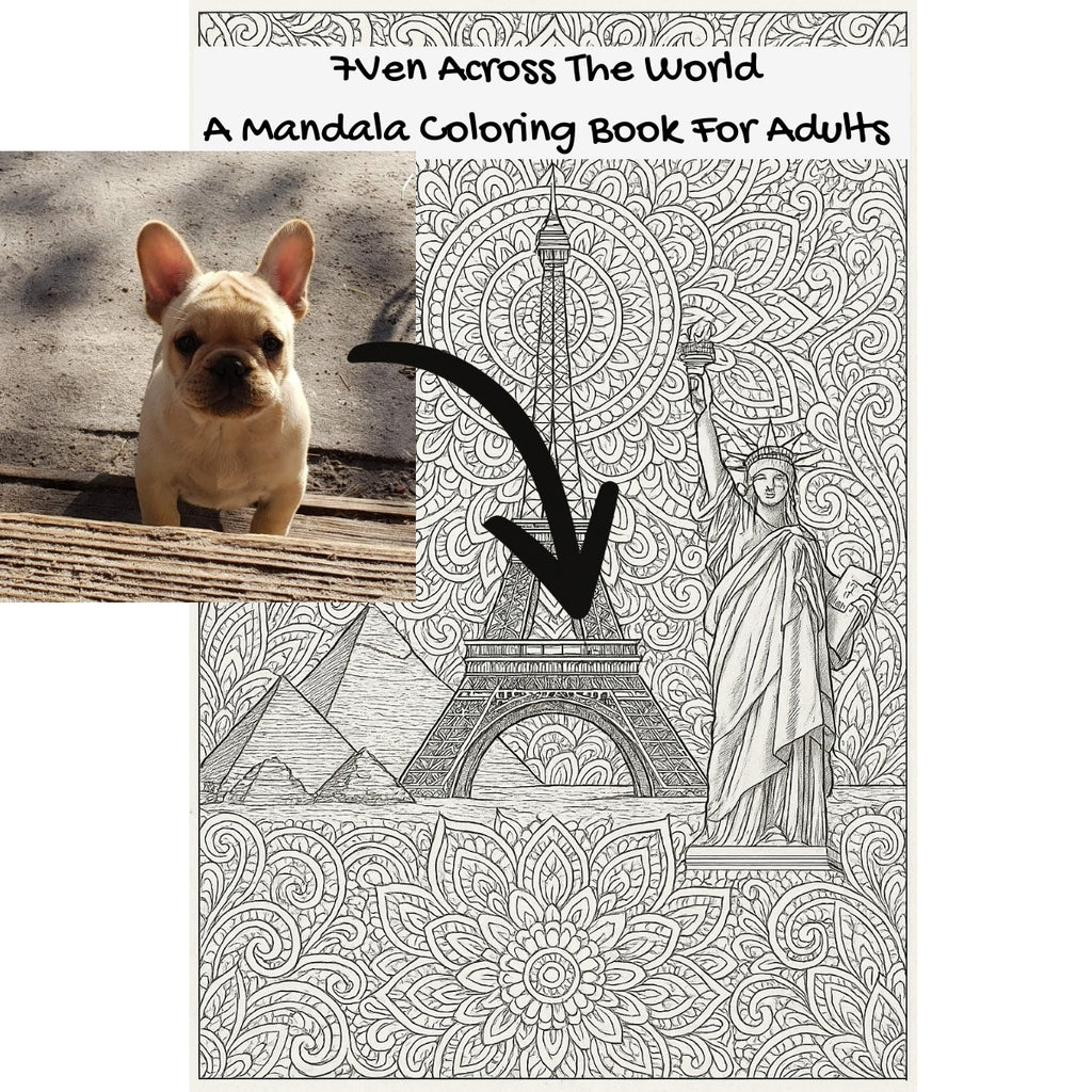 7Ven Across The World: A Mandala Coloring Book For Adults
