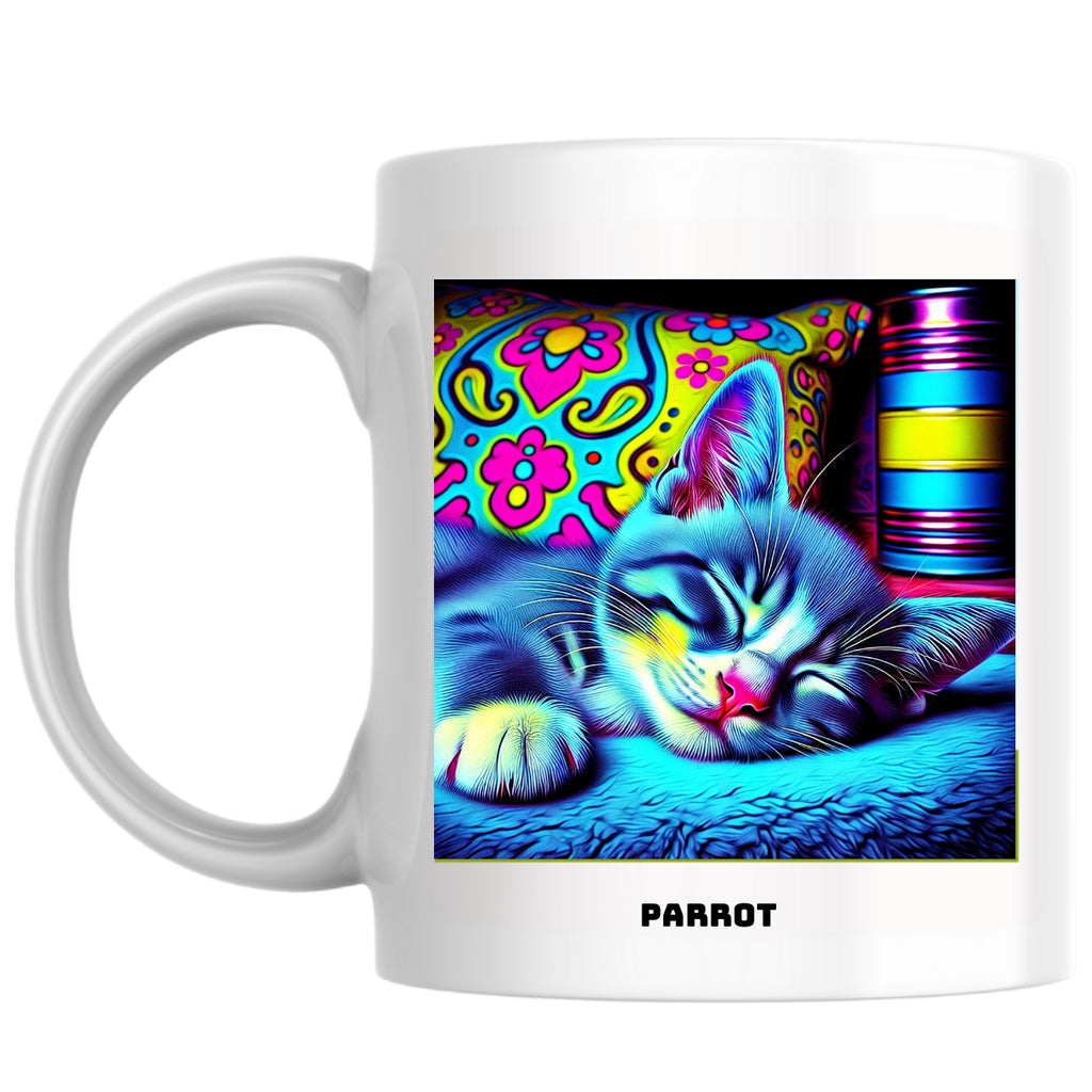 Parrot the Magnificent: Pop Art Coffee Mug