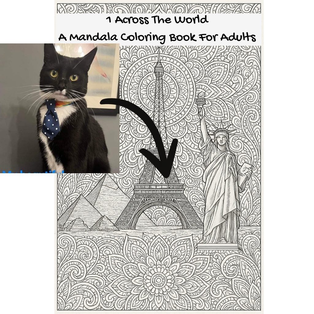 1 Across The World: A Mandala Coloring Book For Adults