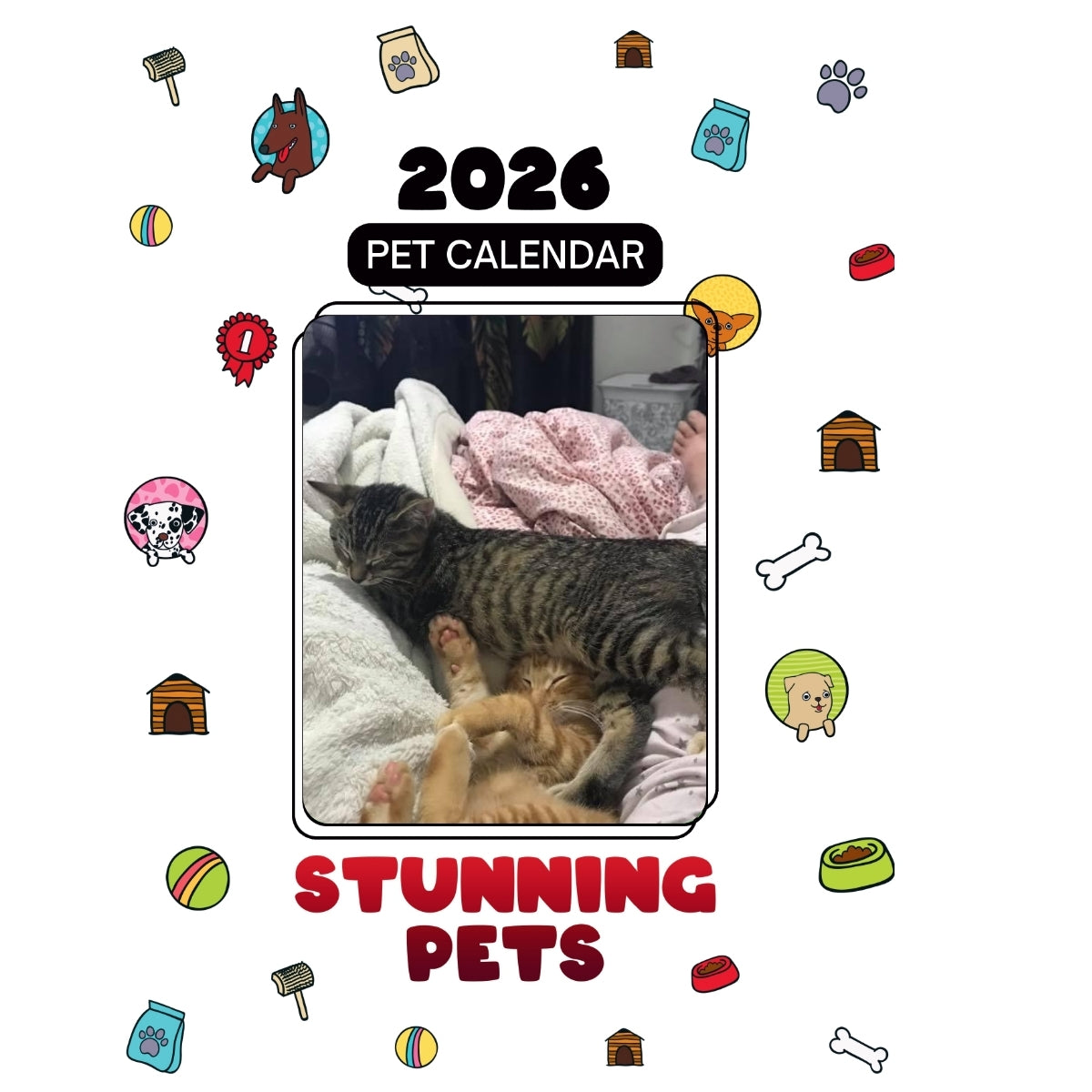3 Headlines Stunning Pets: A 2026 Pet Calendar