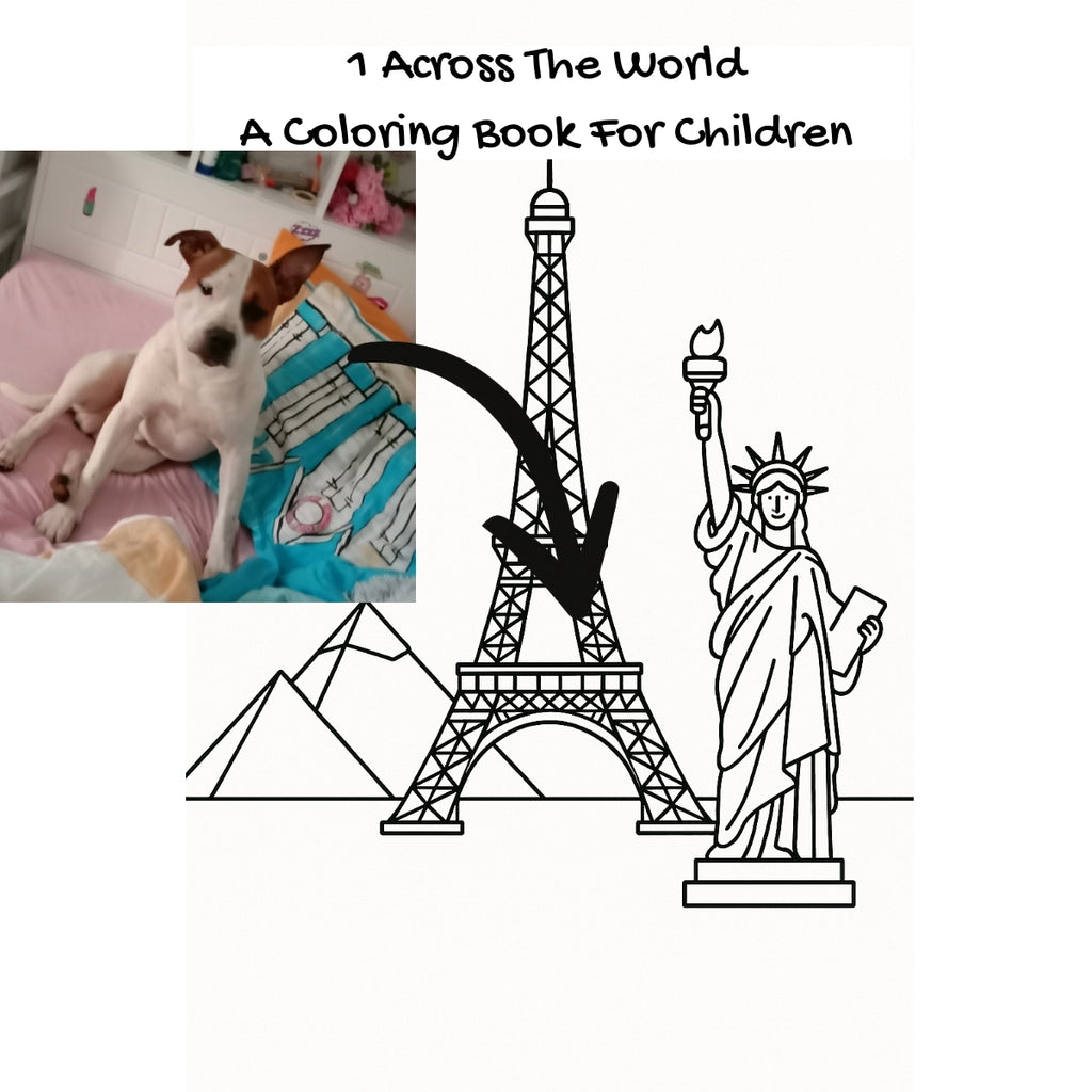 1 Across The World: A Coloring Book For Children