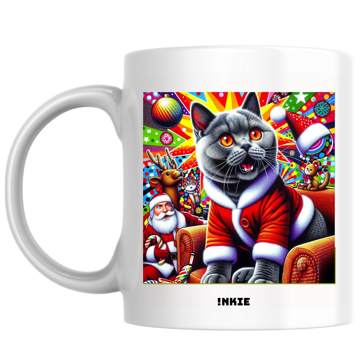 !NKIE the Magnificent: Pop Art Coffee Mug