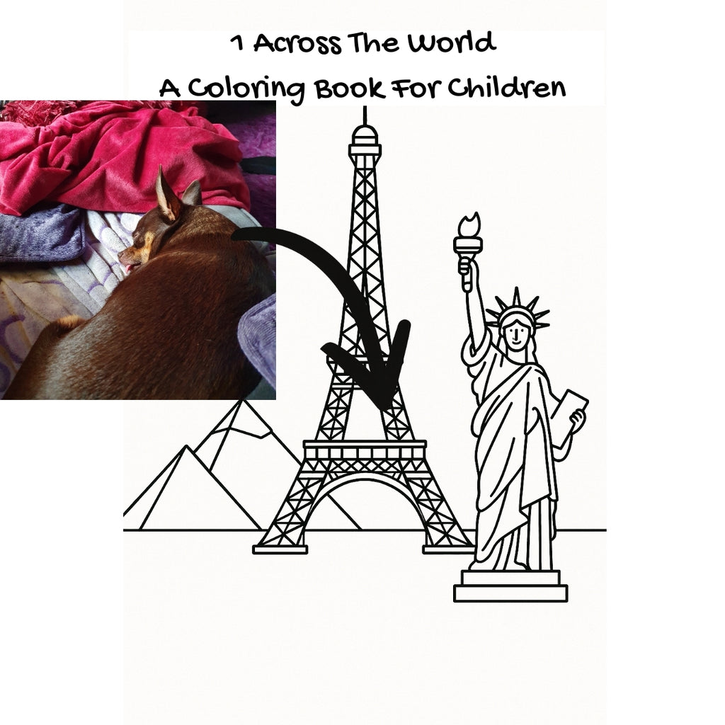 1 Across The World: A Coloring Book For Children