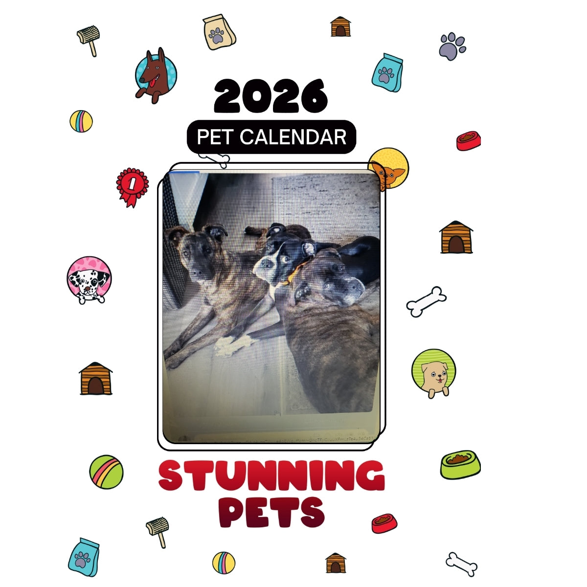 3 Headlines Stunning Pets: A 2026 Pet Calendar