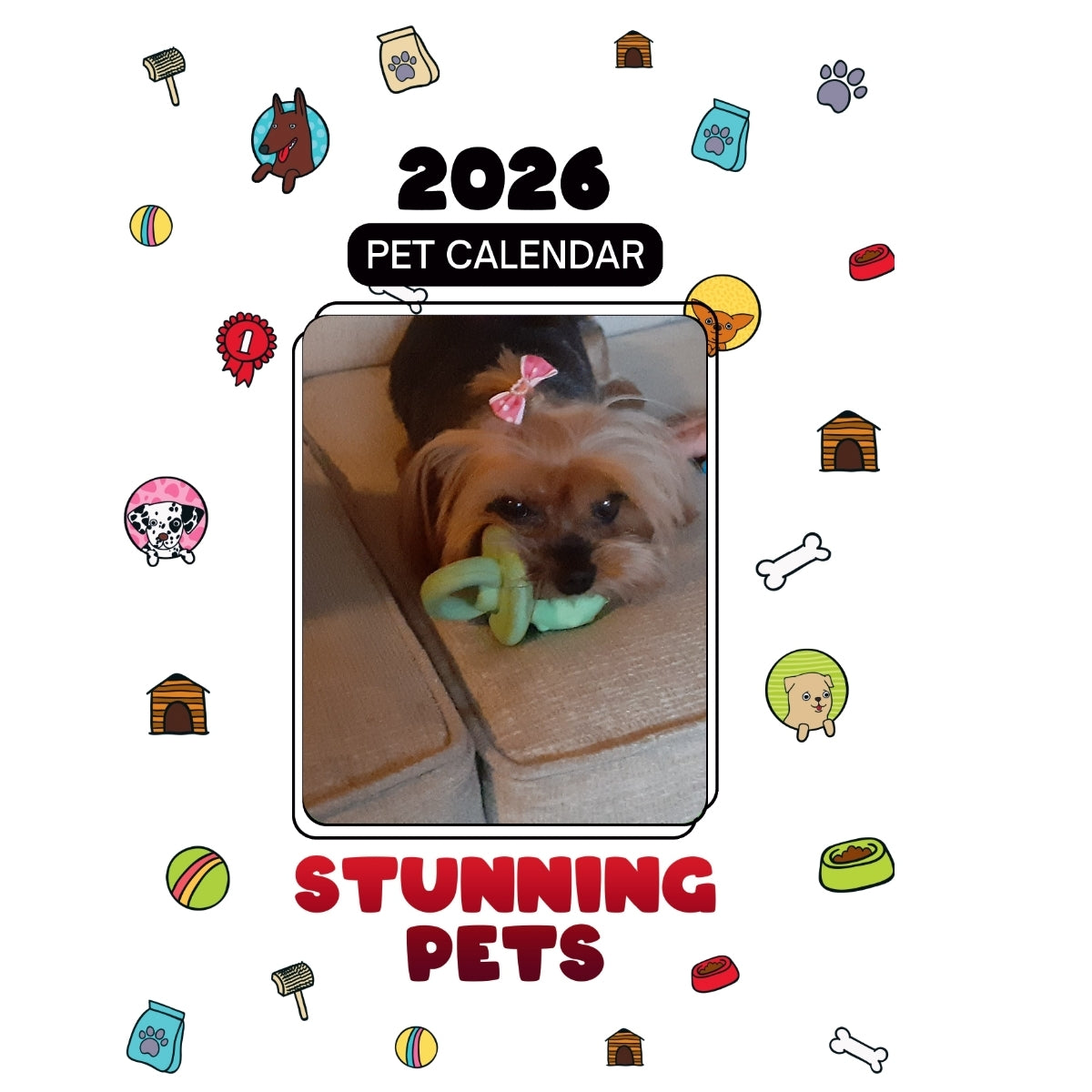 "Charlotte and Molly Headlines Stunning Pets: A 2026 Pet Calendar