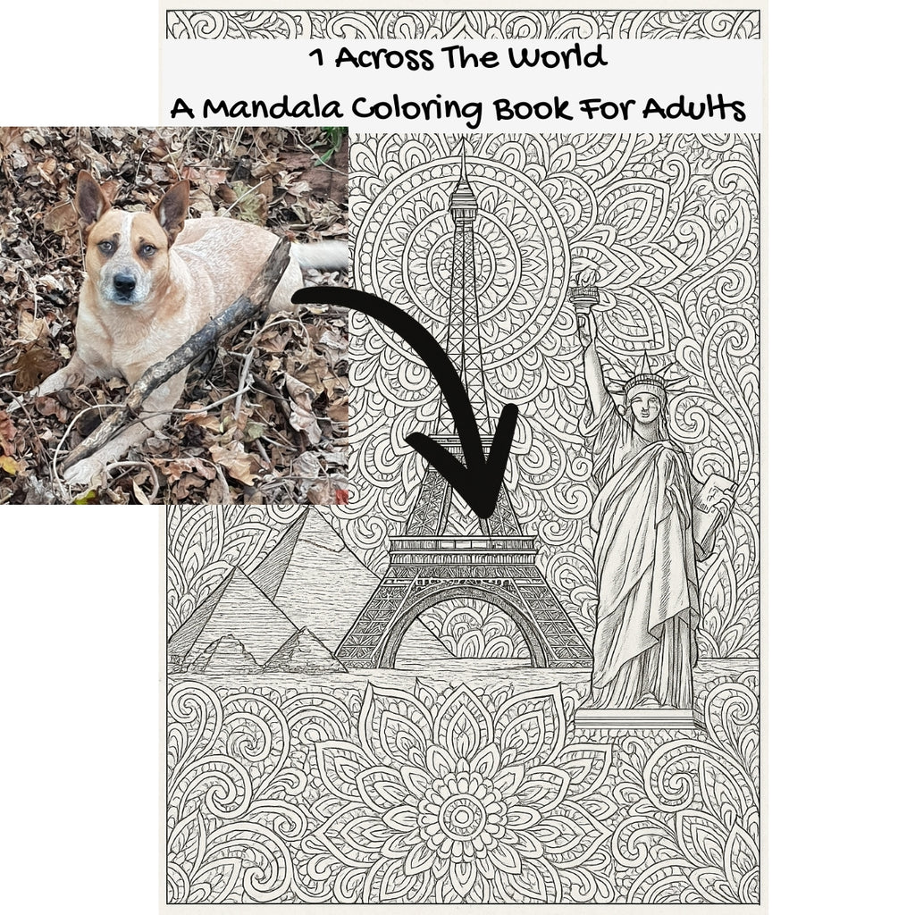 1 Across The World: A Mandala Coloring Book For Adults