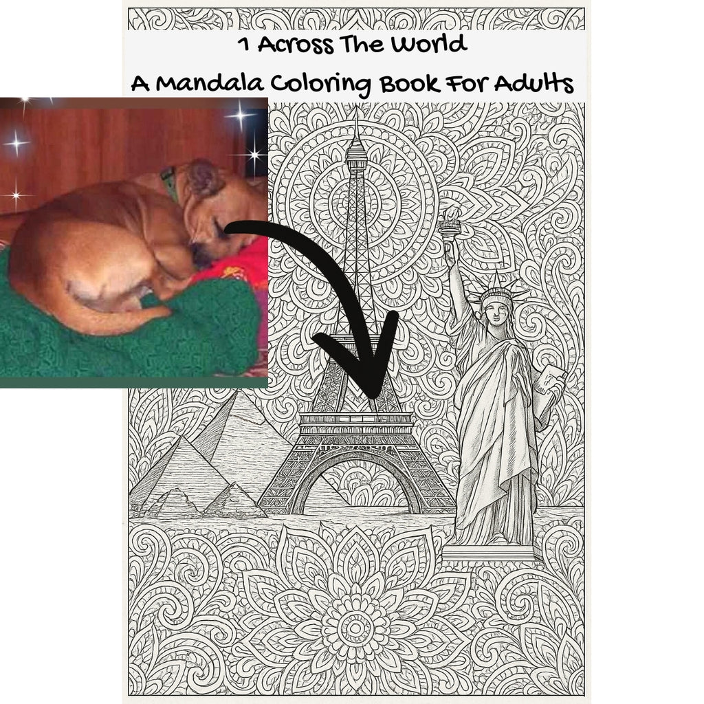 1 Across The World: A Mandala Coloring Book For Adults