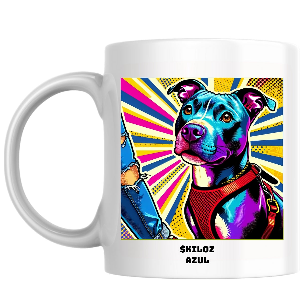 $kiloz Azul the Magnificent: Pop Art Coffee Mug