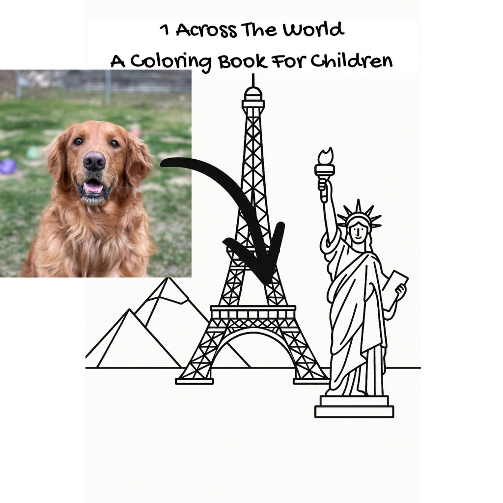 1 Across The World: A Coloring Book For Children