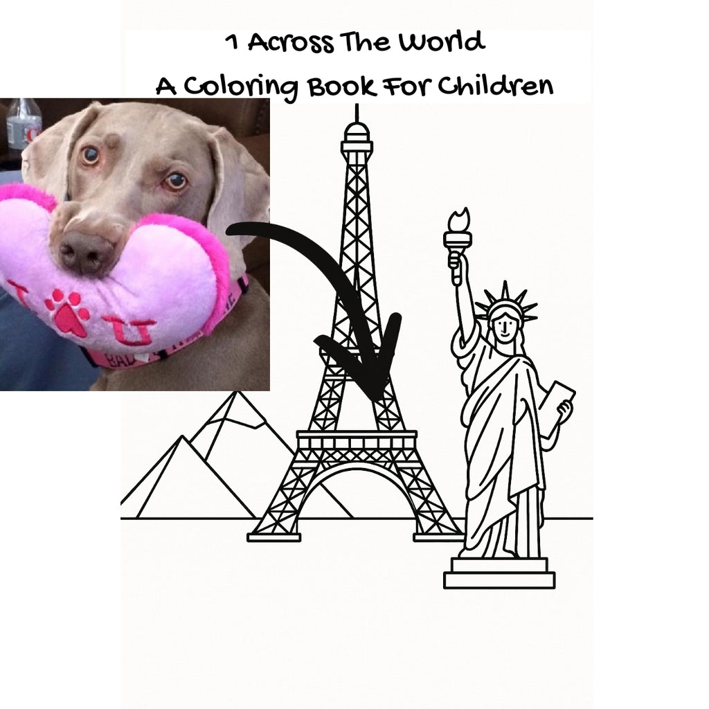 1 Across The World: A Coloring Book For Children