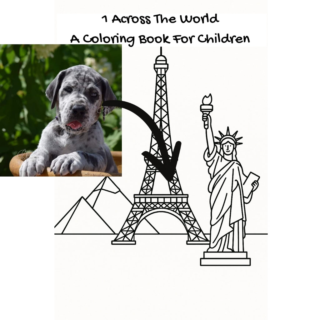 1 Across The World: A Coloring Book For Children