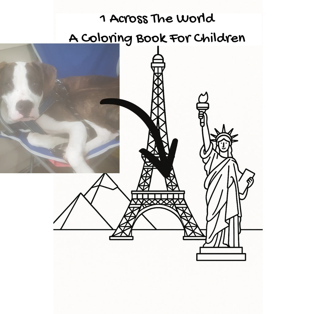 1 Across The World: A Coloring Book For Children