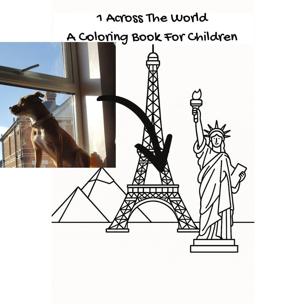 1 Across The World: A Coloring Book For Children