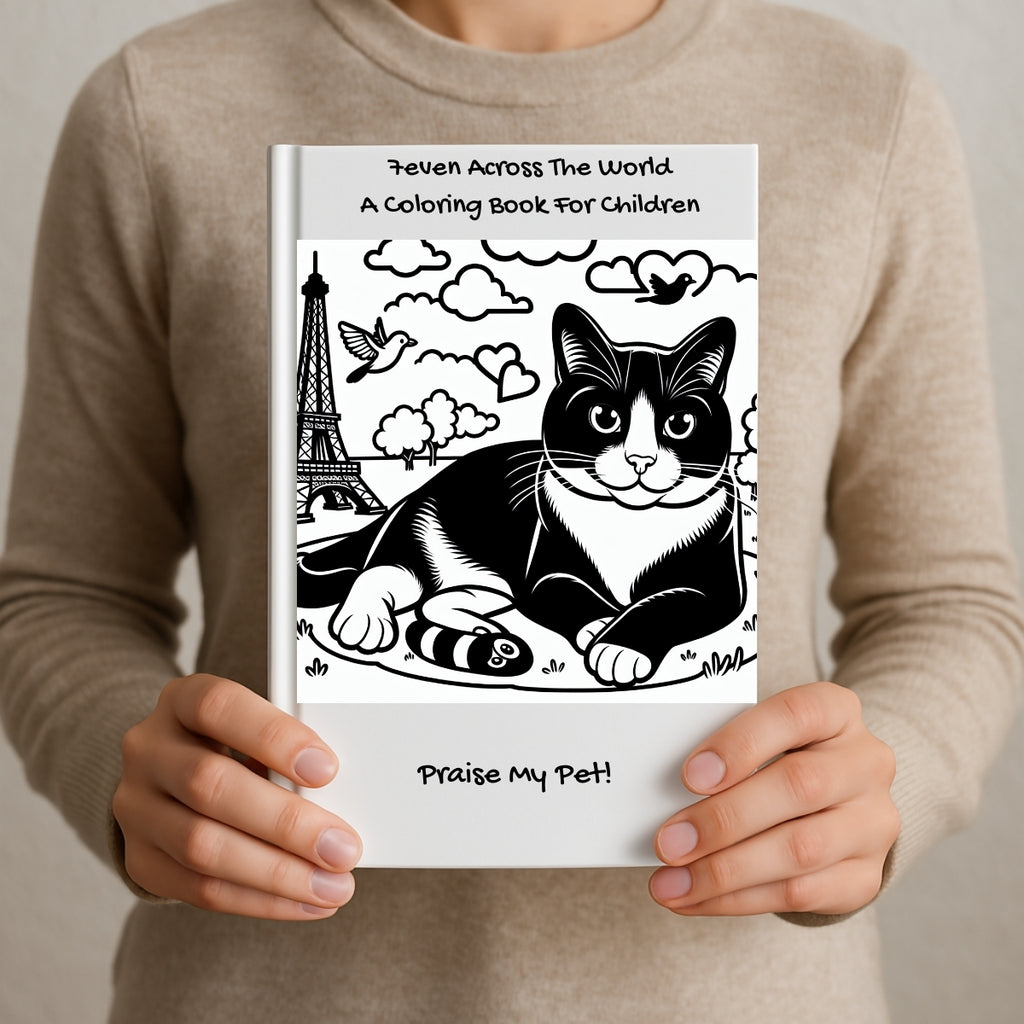 7even Across The World: A Coloring Book For Children