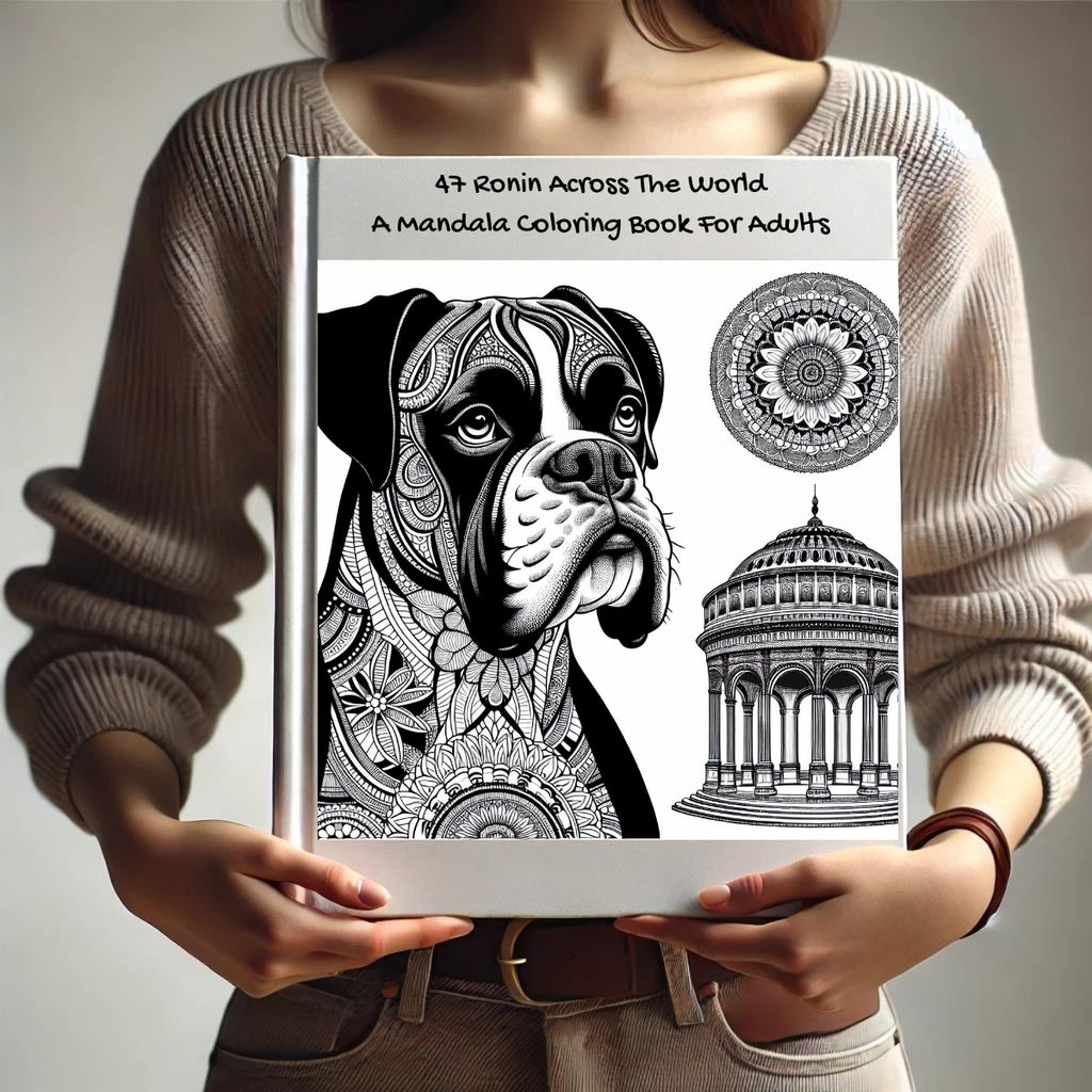 47 Ronin Across The World: A Mandala Coloring Book For Adults