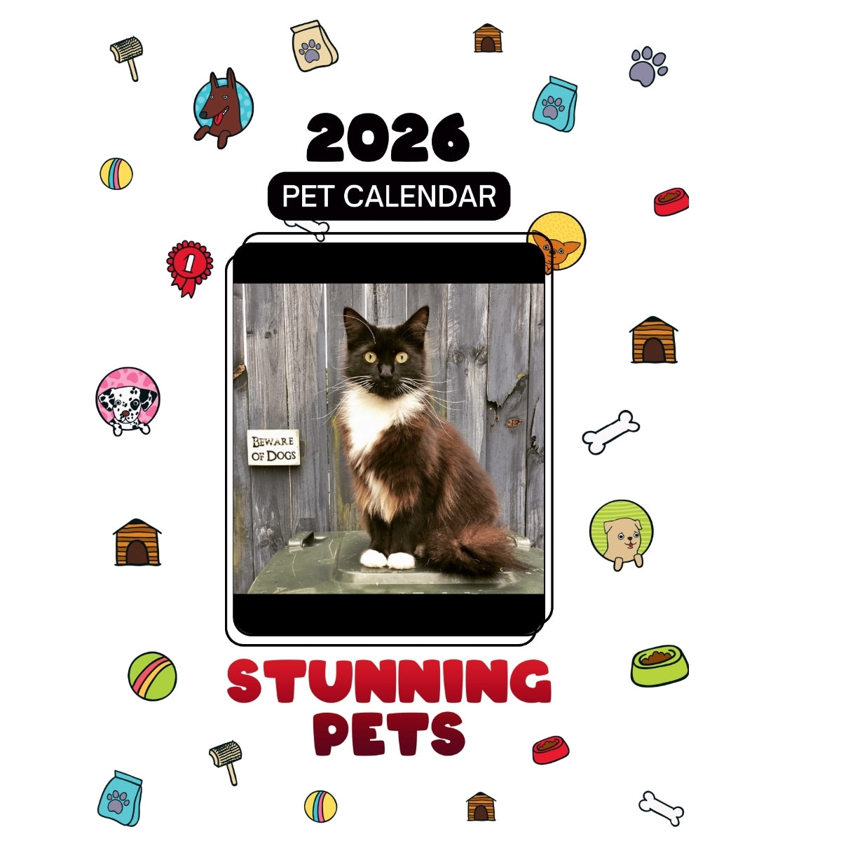 1 Headlines Stunning Pets: A 2026 Pet Calendar