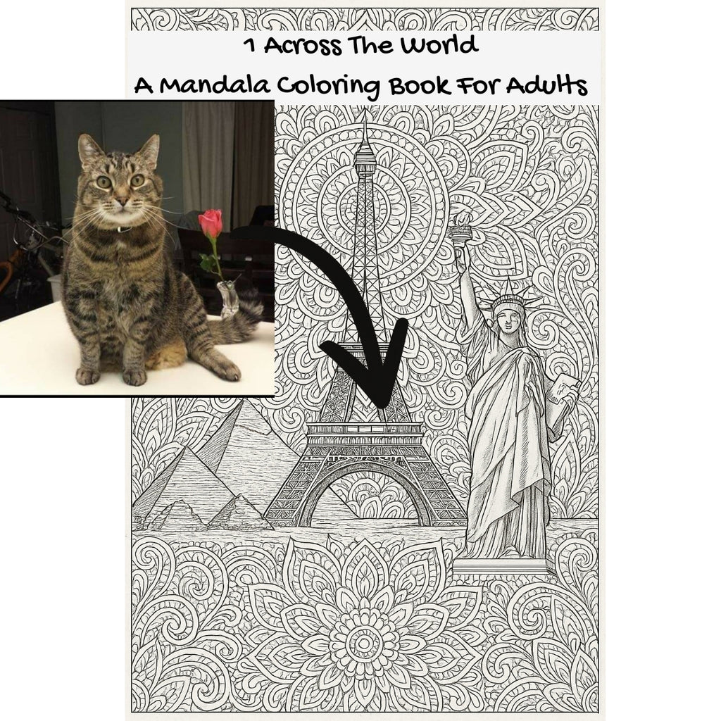 1 Across The World: A Mandala Coloring Book For Adults