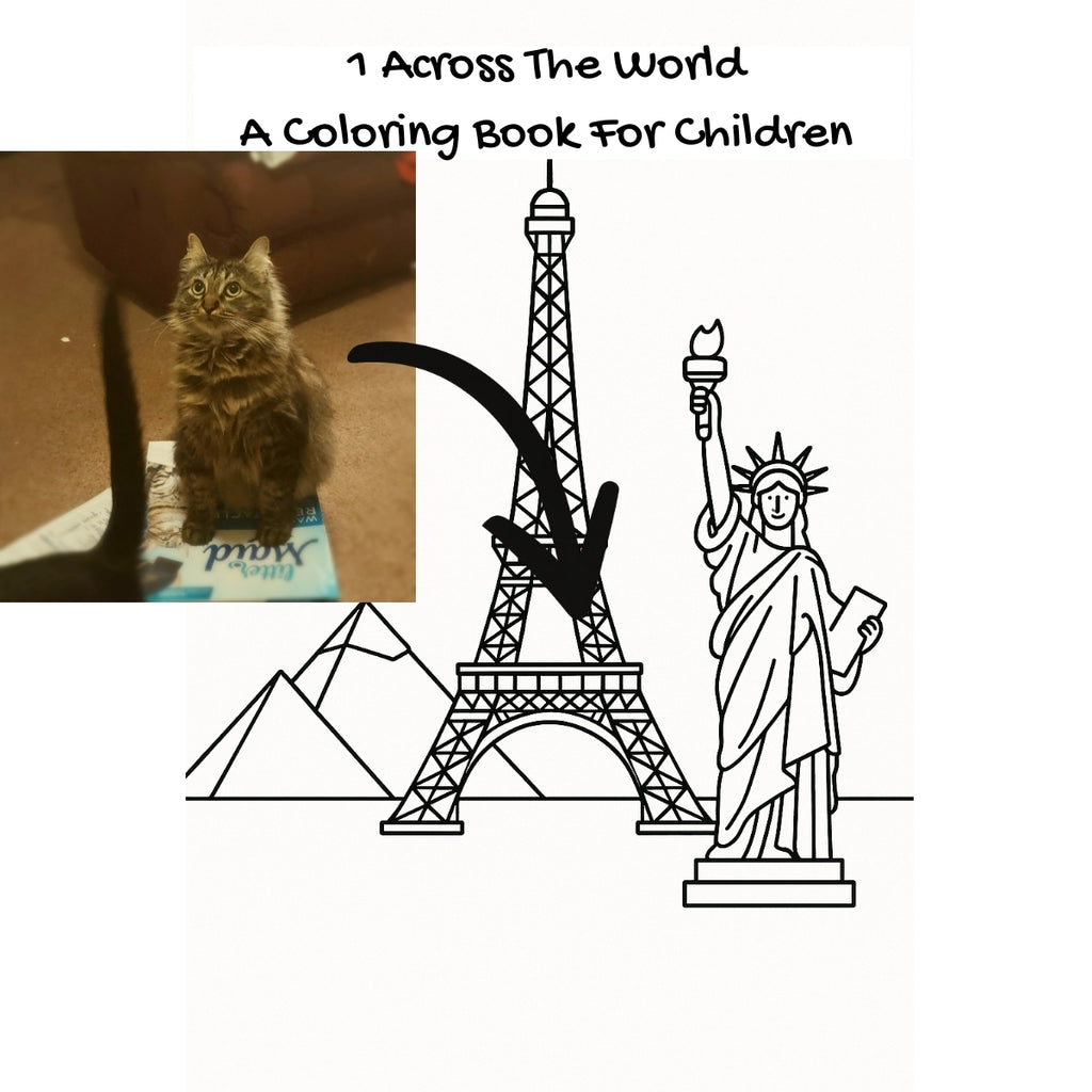 1 Across The World: A Coloring Book For Children
